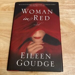 Woman in Red by Eileen Goudge Hardcover Book